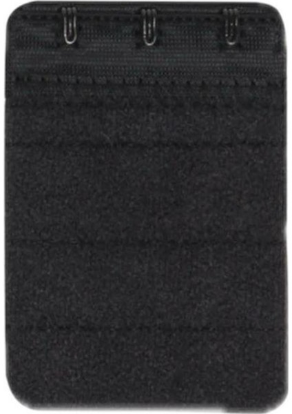 Kadın Sütyen Uzatma Agrafı 3 Kancalı Kopça Siyah 3'lü Set Sütyen Genişletici fırsatları