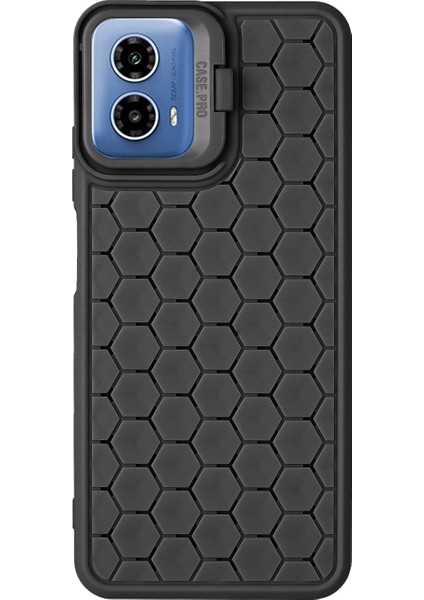 Motorola Moto G45 5G/G34 5g Kılıf Kickstand Tpu Telefon Kılıfı Petek Isı Dağılımı-Siyah (Yurt Dışından) fiyatları