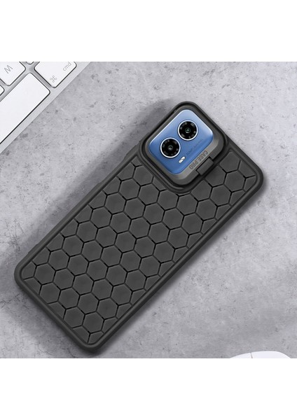 Motorola Moto G45 5G/G34 5g Kılıf Kickstand Tpu Telefon Kılıfı Petek Isı Dağılımı-Siyah (Yurt Dışından) indirimleri
