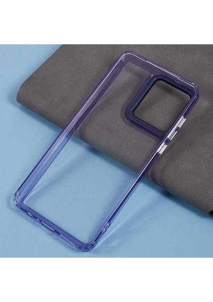 Motorola Moto G84 5g Şeffaf Telefon Kılıfı Pc+Tpu Hibrit Arka Kapak-Şeffaf Mor (Yurt Dışından) modelleri