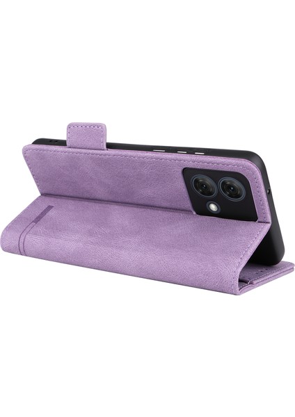 Motorola Moto G84 5g Kılıf Cüzdan Donanım Dekor Telefon Deri Kılıf-Mor (Yurt Dışından) fırsatları