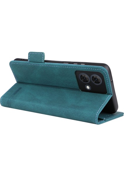 Motorola Moto G84 5g Kılıf Cüzdan Donanım Dekor Telefon Deri Kılıf-Mavi (Yurt Dışından) fırsatları