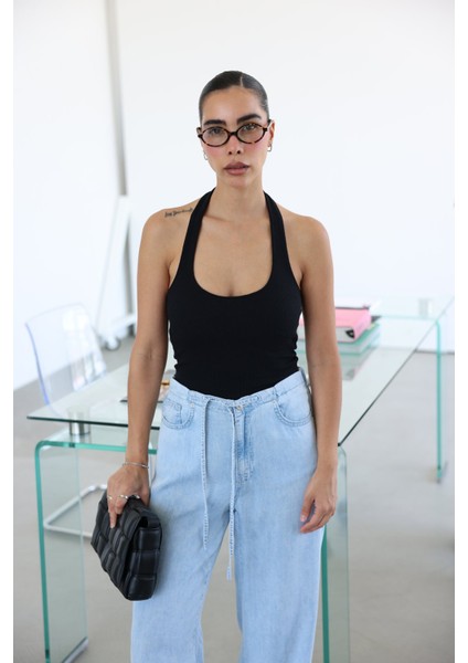 Boyundan Geçmeli Fitilli Atlet