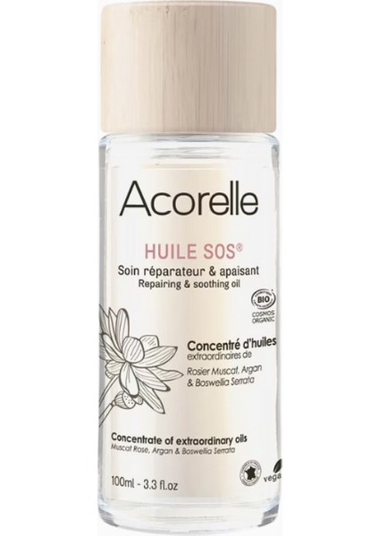 Sos Öl, Argan ve Kuşburnu Yağlı Onarıcı Vücut ve Yüz Yağı