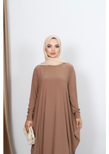 Yarasa Kol Şalvar Elbise modelleri