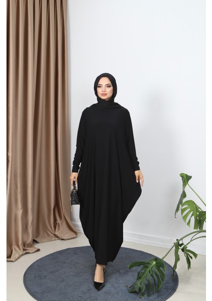 Yarasa Kol Şalvar Elbise