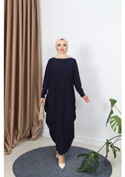 Yarasa Kol Şalvar Elbise