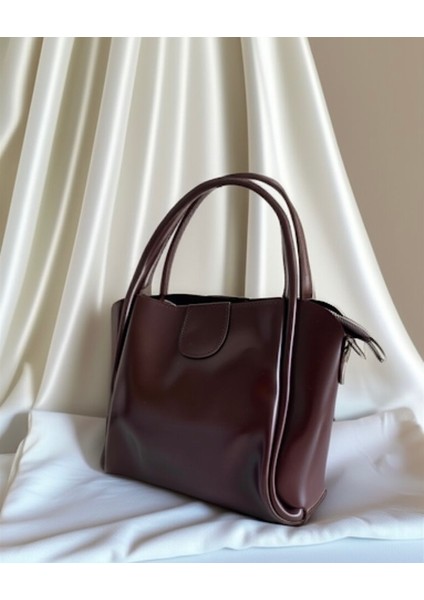 Kadın Sade Modern Uzun Askılı Omuz Çantası