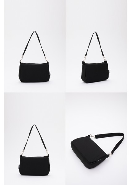 Siyah U16 Baget El ve Omuz Çantası U:23 cm E:15 cm G:7cm