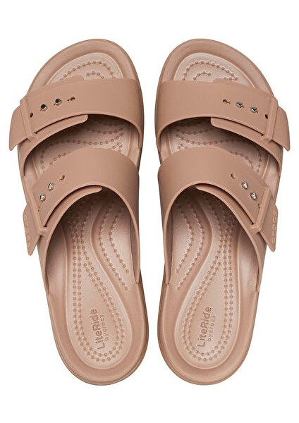 Brooklyn Buckle Lowwdg Kadın Terlik 207431-2Q9 Kahverengi fırsatları