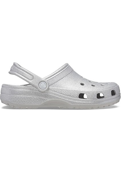 Classic Glitter Clog Kadın Terlik 205942-0IC Gri