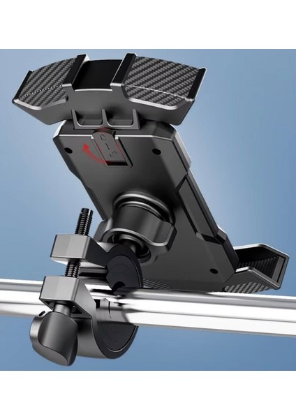 Cf Moto 450 Sr Için Karbon Darbe Emici Titreşim Engelleyici Motosiklet Telefon Tutucu fiyatları