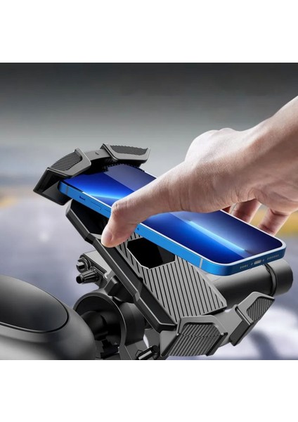 Cf Moto 450 Sr Için Karbon Darbe Emici Titreşim Engelleyici Motosiklet Telefon Tutucu fırsatları