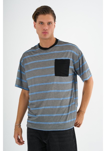 Alexandergardı Cep Detaylı Çizgili T-Shirt fiyatları