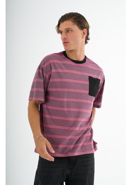 Alexandergardı Cep Detaylı Çizgili T-Shirt fiyatları