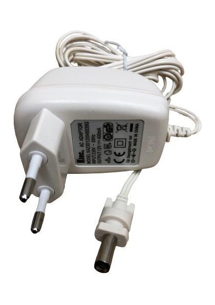 12V 400 Mah Şarjlı Süpürge Adaptör Priz Tipi Kaliteli