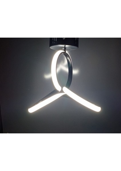 Siyah 3 Renk Plafonyer LED Modern Avize fiyatları