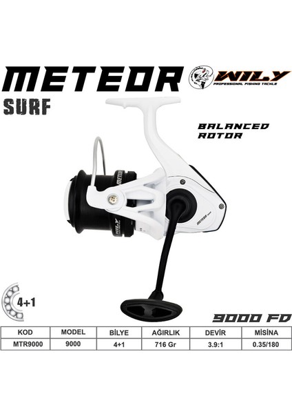 Meteor 9000 Olta Makinası 1 Bb