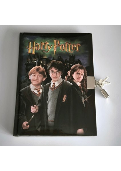 Hatıra Defteri Kilitli Harry Potter 14X20 80 Yp 310210-07
