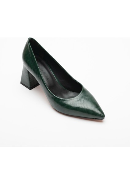 Charlotte Yılan Desenli Stiletto