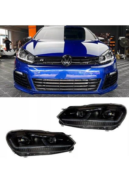 Vw Golf 6 2009-2012 Krom J Ön Far