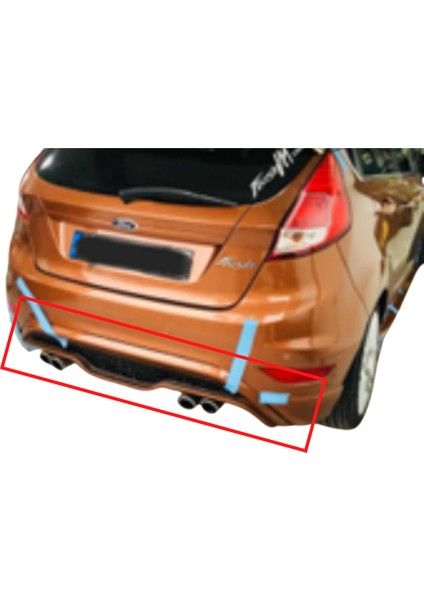 Fiesta 2009-2017 St Arka Tampon Eki (( Boyasız ))