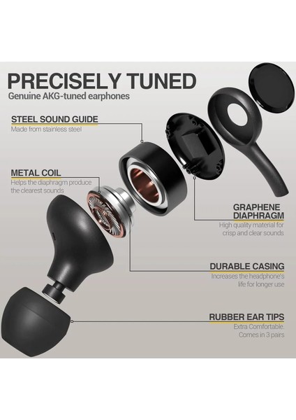 Tak Çalıştır Type-C iPhone 15-16 Serisi Samsung/xiaomi/huawei/oppo Uyumlu Mikrofonlu Kablolu Kulakiçi Kulaklık fiyatları