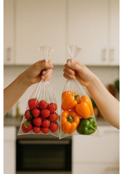 2'li Paket Premium Buzdolabı Poşeti (Şeffaf+Renkli) 140 Adet (2X70) fiyatları
