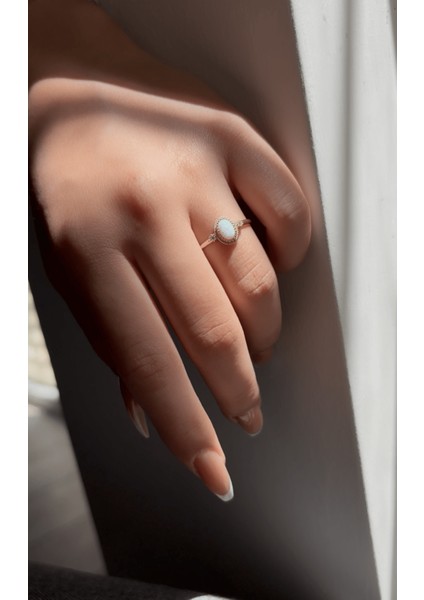 14 Ayar Altın Opalit Taşlı Yüzük fiyatları