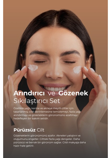 arındırıcı ve gözenek set (tto clinic cilt bakım toniği, dermodicos plus) fiyatları