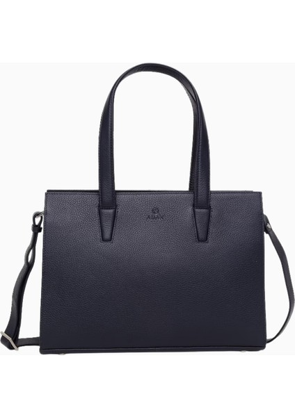 Cormorano Aline Deri Shopper Çanta 36X26X14 cm Modern ve Geniş Tasarım