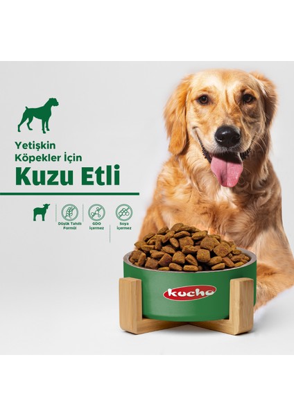 Adult Dog Kuzulu Yetişkin Köpek Maması, 15 Kg, Tüm Irklar Için, Doğal, Şeker Içermez fiyatları