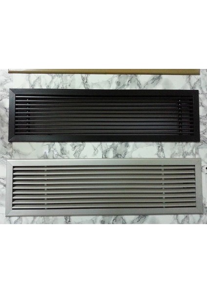 64x16X Şömine & Dolap Menfezi Mat Siyah Dıştan Dışa Ölçü İç Ölçü 60,5x12,5 fırsatları