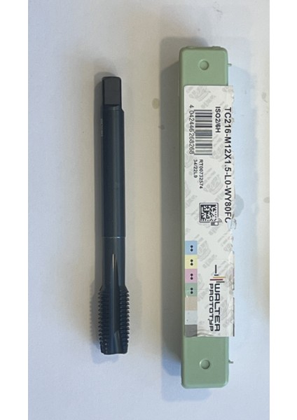 M12X1,25 Düz Kılavuz