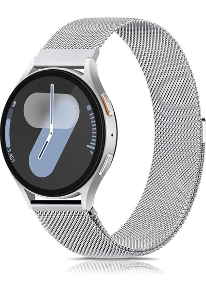 Samsung Galaxy Watch 4/5/6/7/fe/40/40/44 Classic 42/43/46/47MM Uyumlu 20MM Metal Paslanmaz Kordon