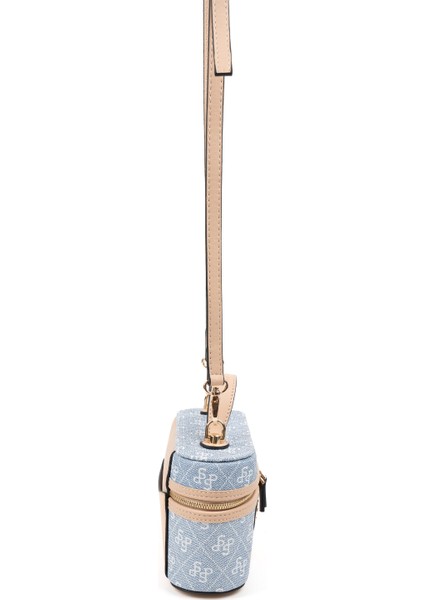Kadın Çapraz Çanta 1195-47044 Sılver Polo Çapraz Bayan Çantası M178 Mavi-Mat Ten (Mpm) fırsatları