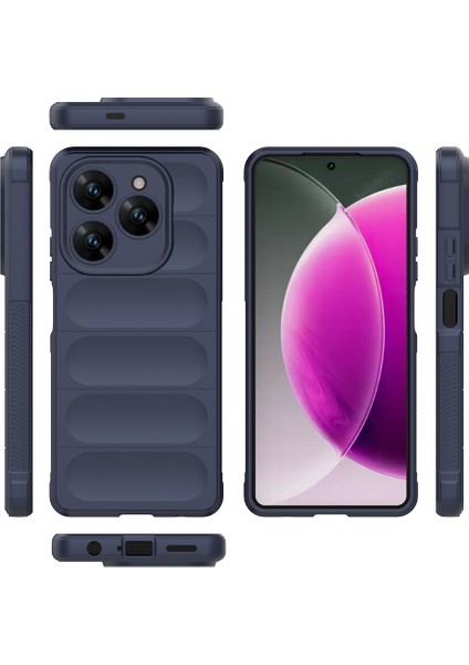 Tecno Spark 20 Pro 4g Kılıf Esnek Tpu Oyuklu Arka Yüzey Tasarımlı Etnik Silikon Kılıf fiyatları