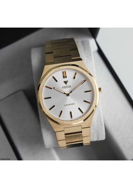 FS601038 Çelik Kordonlu Erkek Kol Saati