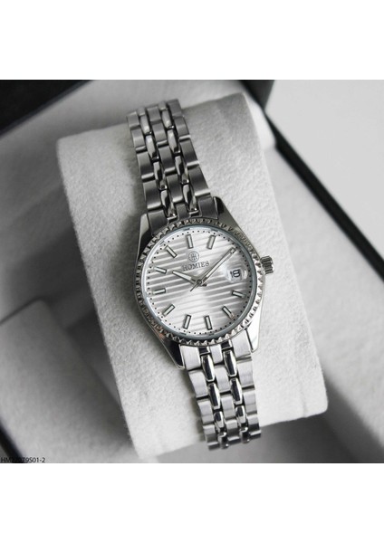 HM27079S01-2 Çelik Kordonlu Kadın Kol Saati