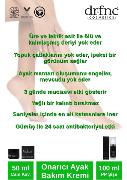 Onarıcı Ayak Bakım Kremi - 50 ml modelleri