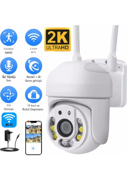 Pro 3011 Wi-Fi Ptz Tek Kamera
