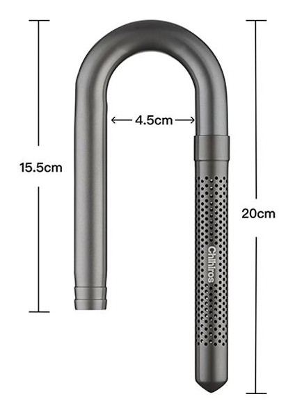 Chihiros Metal Jet Pipe Pro Set Black L 16-22MM modelleri