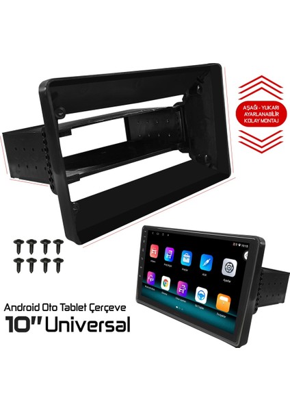 10'' Android Oto Tablet Çerçeve Universal Navex NV-4287
