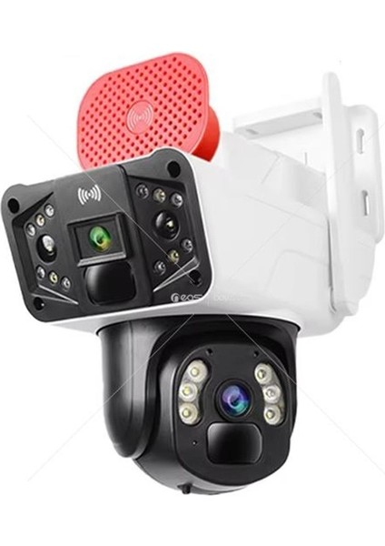 Pro 3041 6mp Sirenli 3 Lens Wi-Fi Ptz Kamera