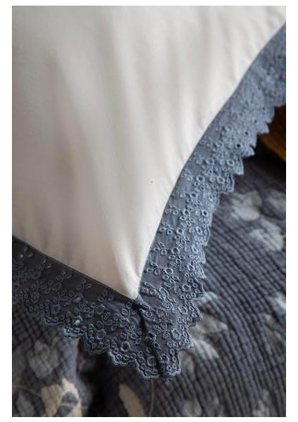 Marbella Indigo Çift Kişilik Pike/yatak Örtüsü fiyatları