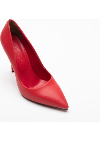 Charlotte Cilt Yüksek Topuklu Stiletto