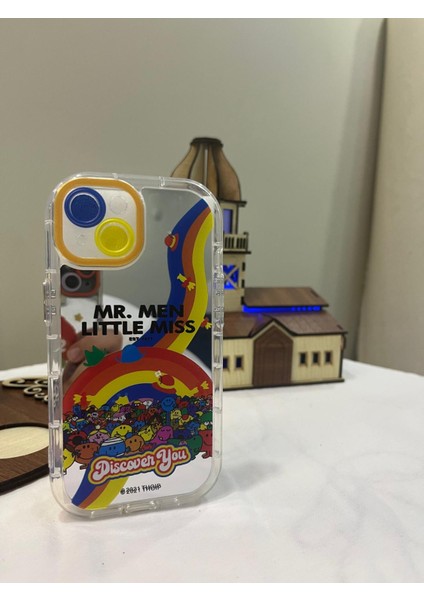 IPHONE 13 3D Digital Baskılı Aynalı Darbe Emici Tam Koruma Şeffaf Mika Telefon Kılıfı fiyatları