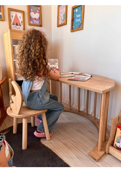 Pikler Halkası Mdf Deer Sandalye Takımı