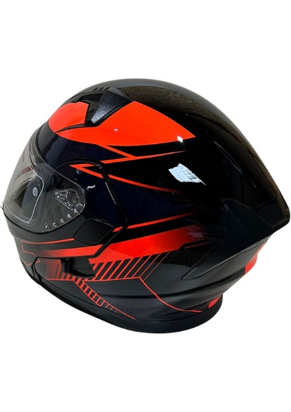 Jk Kask Çene Açılır Siyah Kırmızı M fırsatları