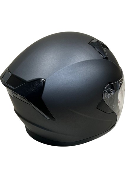 Jk Kask Yarım Çenesiz Mat Gri L fiyatları